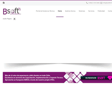 Tablet Screenshot of bsoft.cl